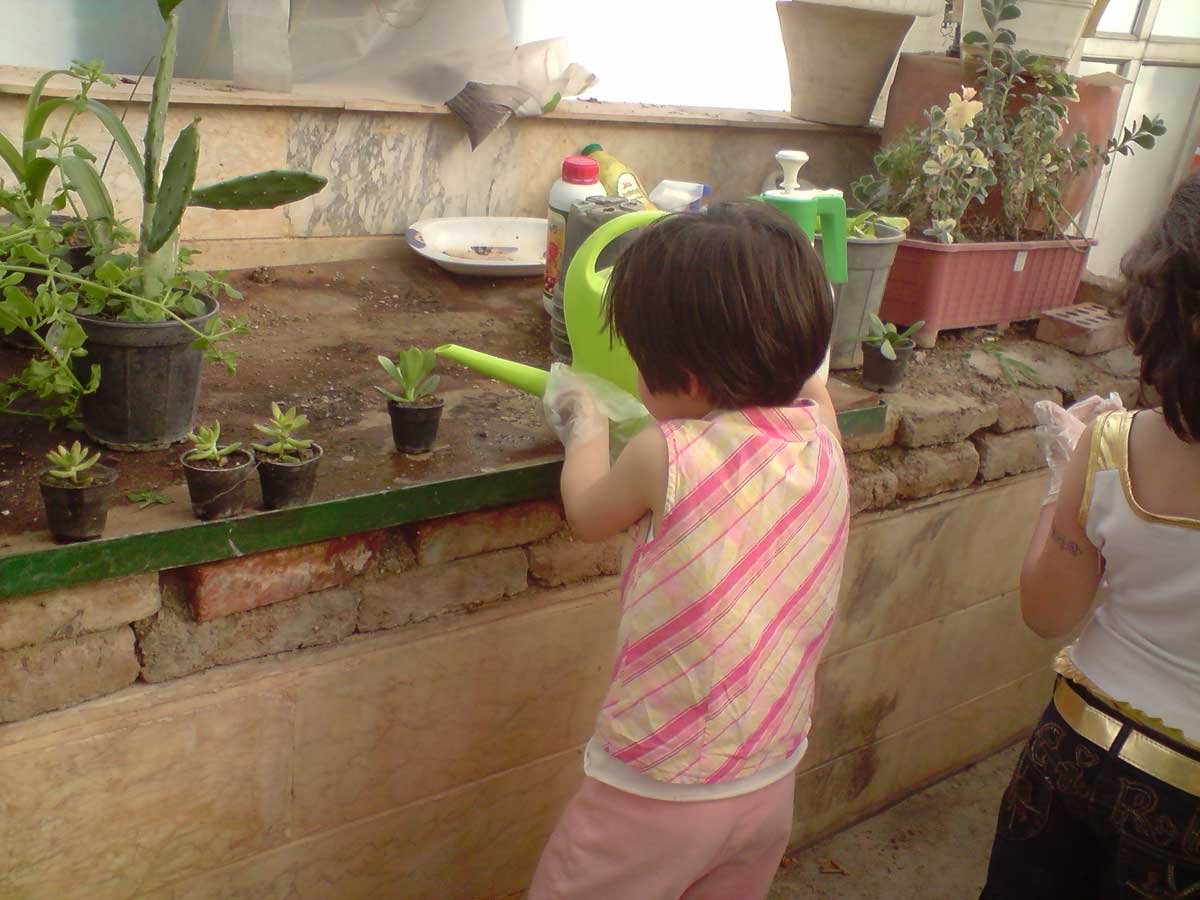 آموزش باغبانی به کودکان