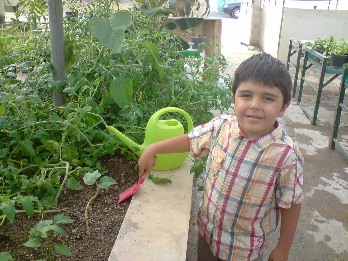 آموزش باغبانی به کودکان